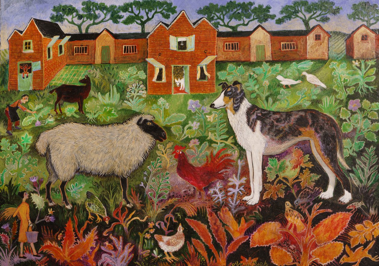 Red Rooster, 2019 by Anna Pugh
