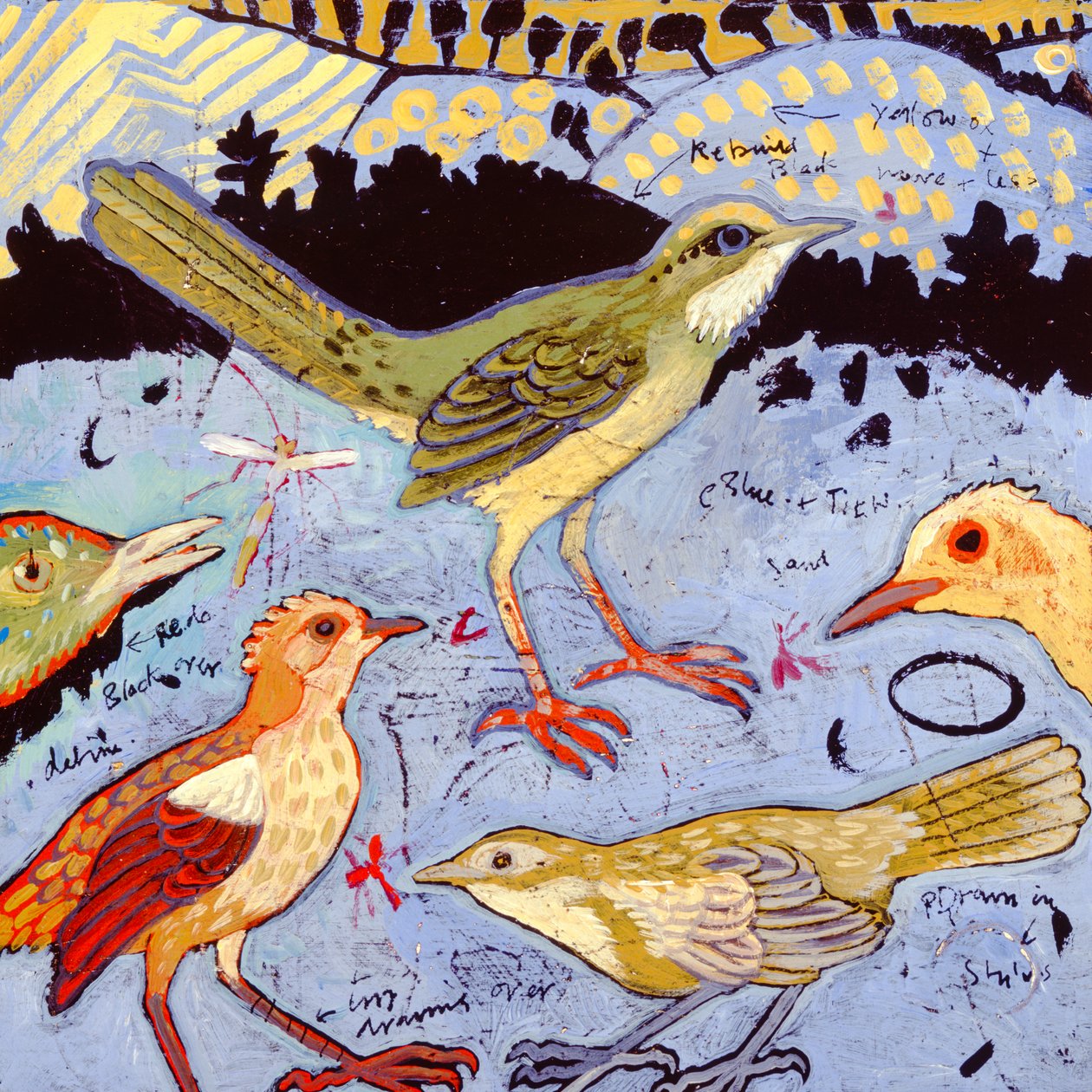Small Birds, 2006 by Anna Pugh