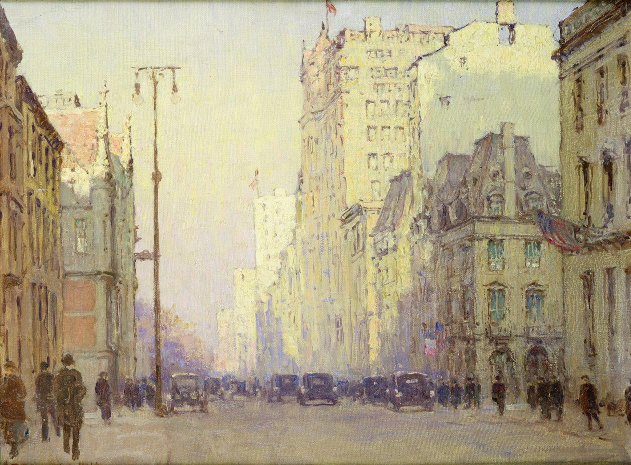 5th Ave, at 57th Street by Anna Richards Brewster