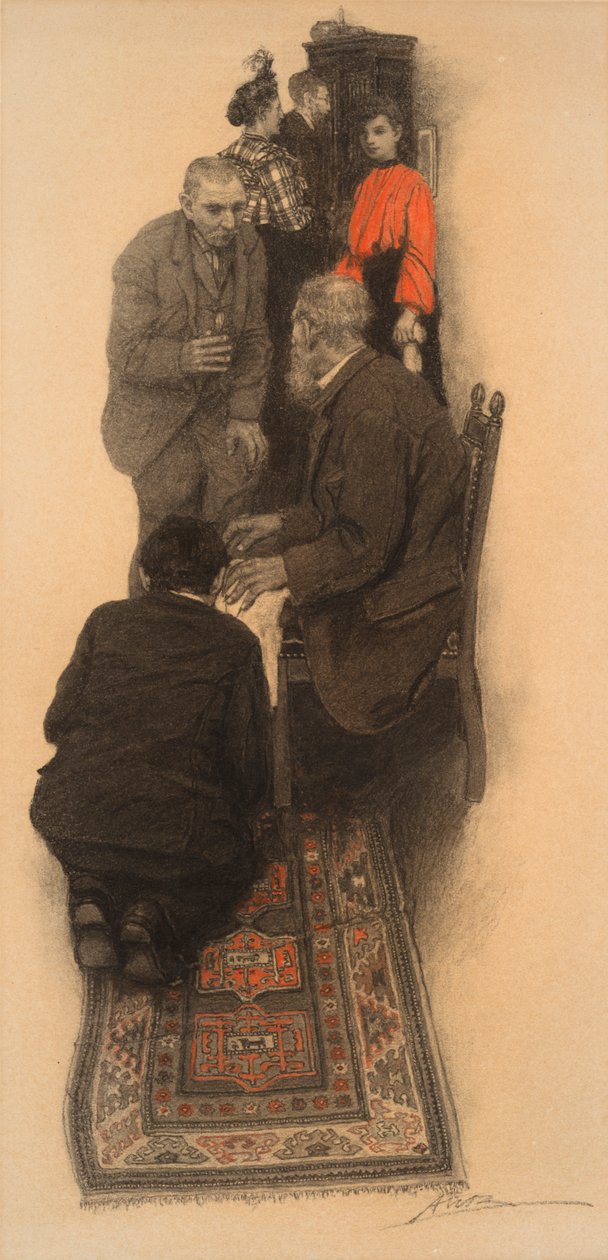 Insisted on Dusting Their Shoes... by Anna Whelan Betts