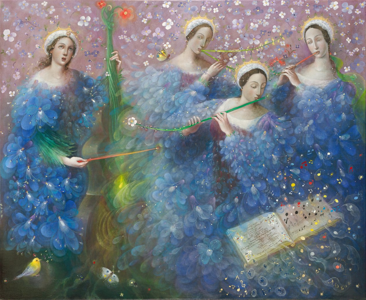 Song of the Goddess Natura - after the music of Max Reger, 2013 by Annael Anelia Pavlova