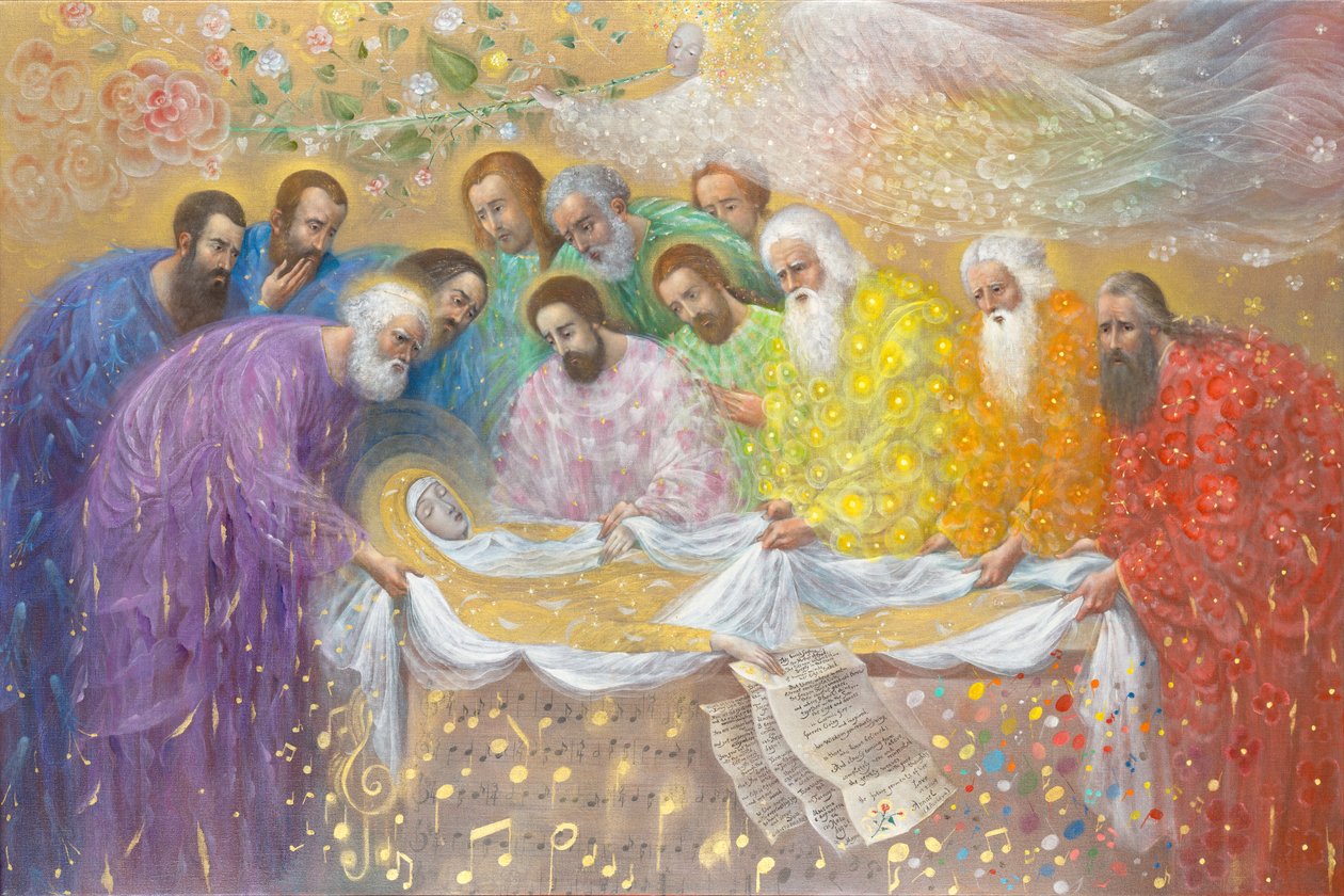 The Burial of Virgin Sophia by Annael Anelia Pavlova