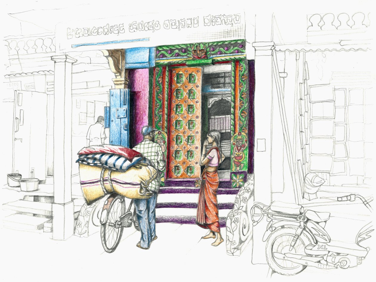 Fabric Merchant by Annalisa Morrocco