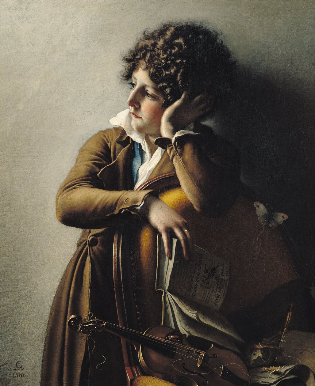 Portrait of Romainville-Trioson, 1800 by Anne Louis Girodet de Roucy Trioson