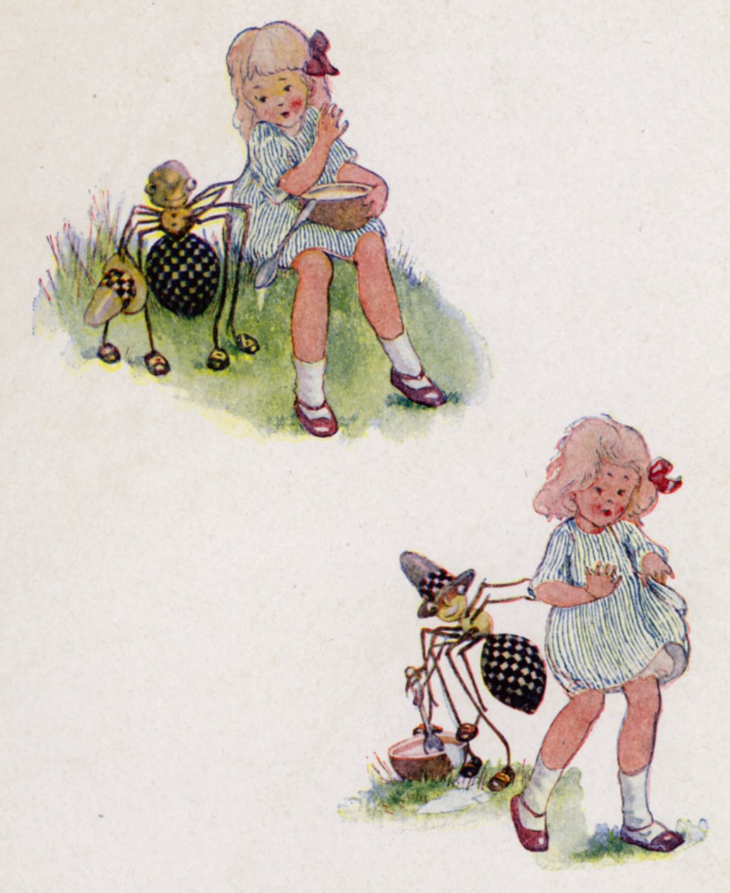 Little Miss Muffet Kinderreim