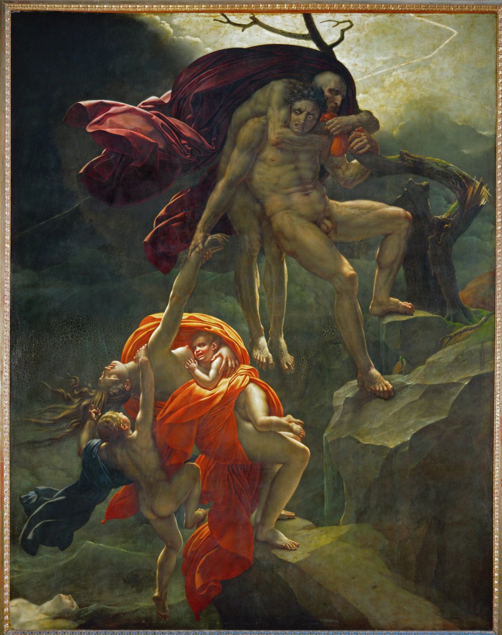 The Flood by Anne Louis Girodet de Roucy-Trioson