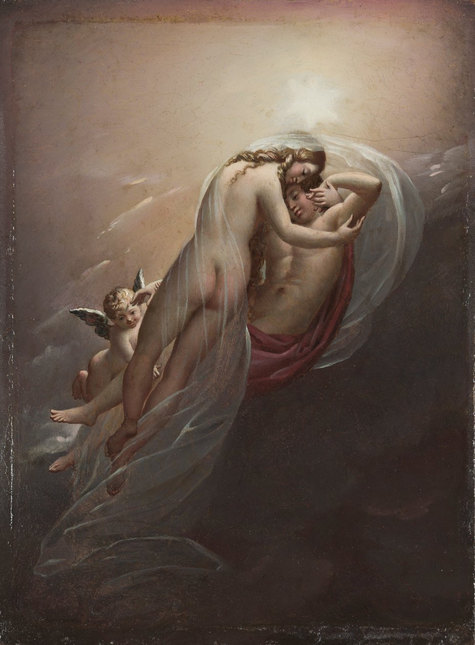 Aurora and Cephalus by Anne Louis Girodet de Roucy Trioson