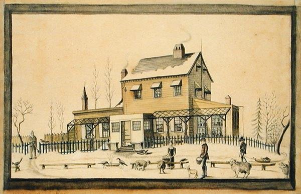 Angelica, Winter of 1814 by Anne Marguerite Hyde de Neuville
