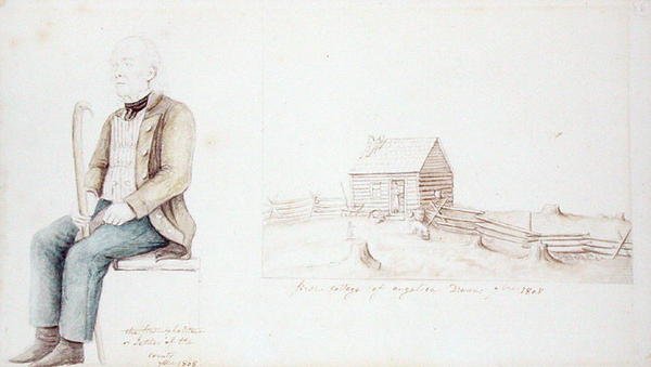First Cottage of Angelica, and The First Settler of Allegany County, New York by Anne Marguerite Hyde de Neuville