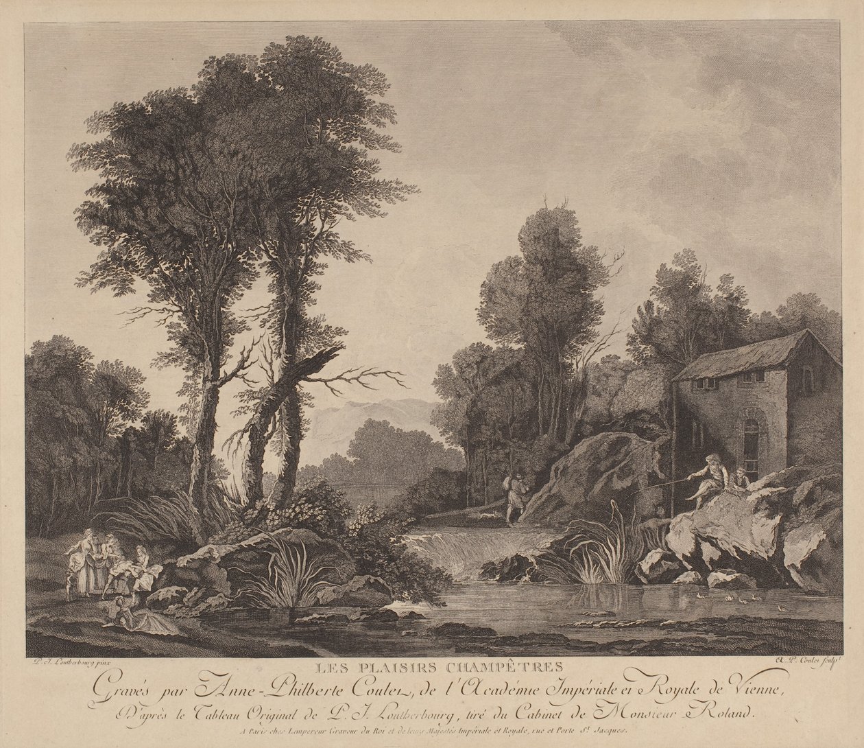 Les Plaisirs Champêtres by Anne Philiberte Coulet
