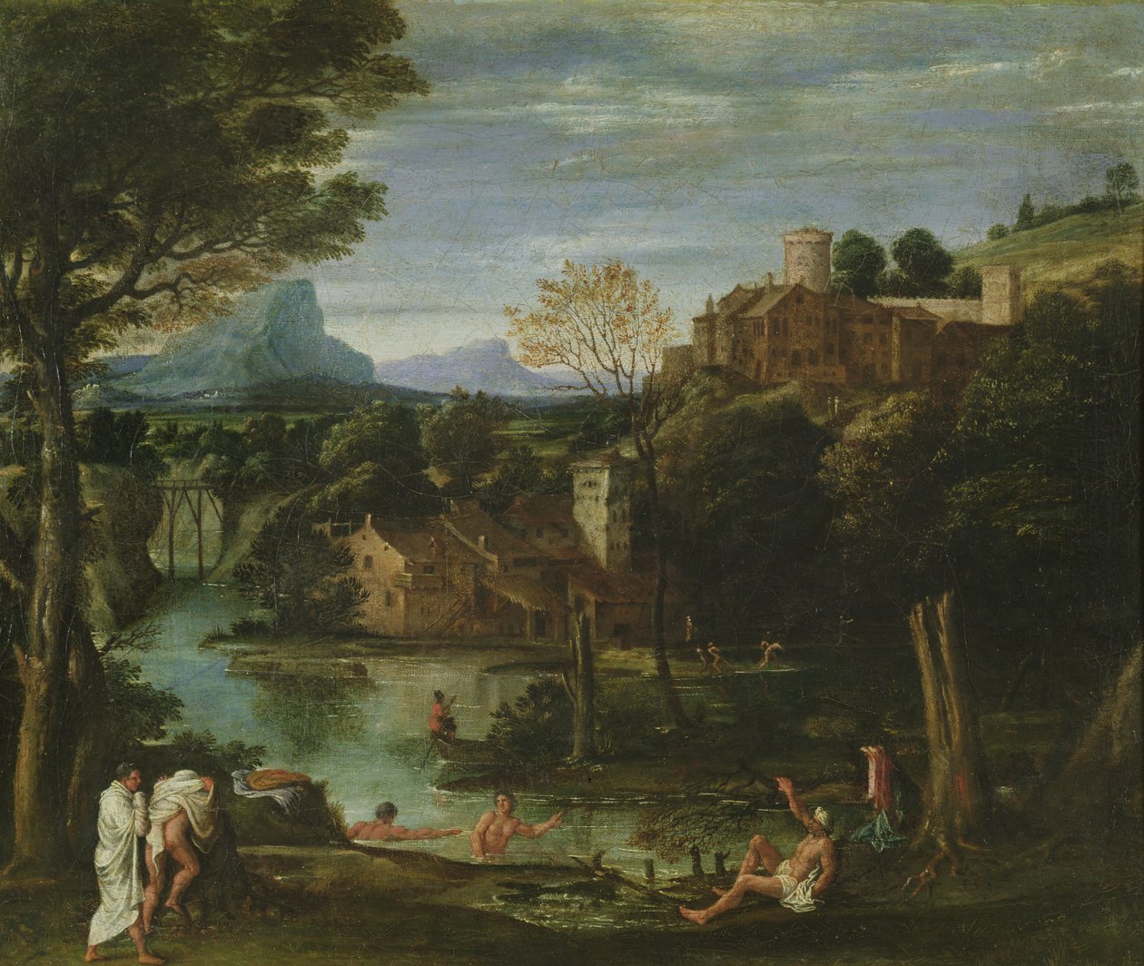 Landscape by Annibale Carracci: Buy fine art print