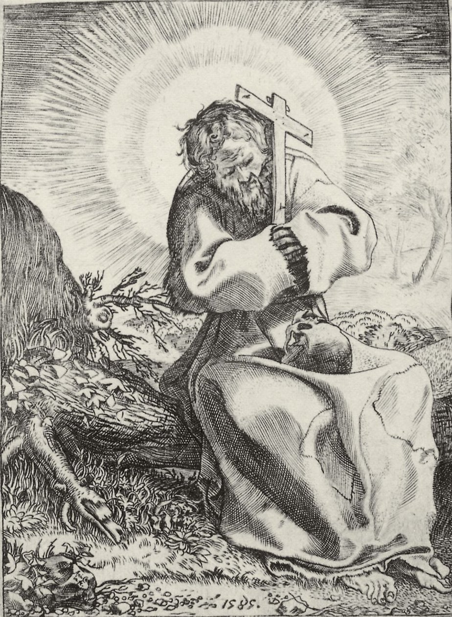 Saint Francis of Assisi by Annibale Carracci