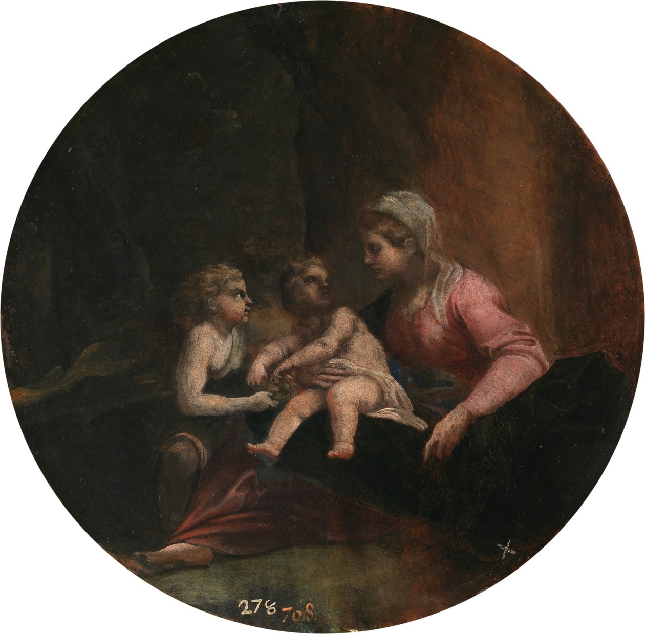 The Virgin and Child with the Infant Saint John the Baptist, 1599 - 1600 by Annibale Carracci