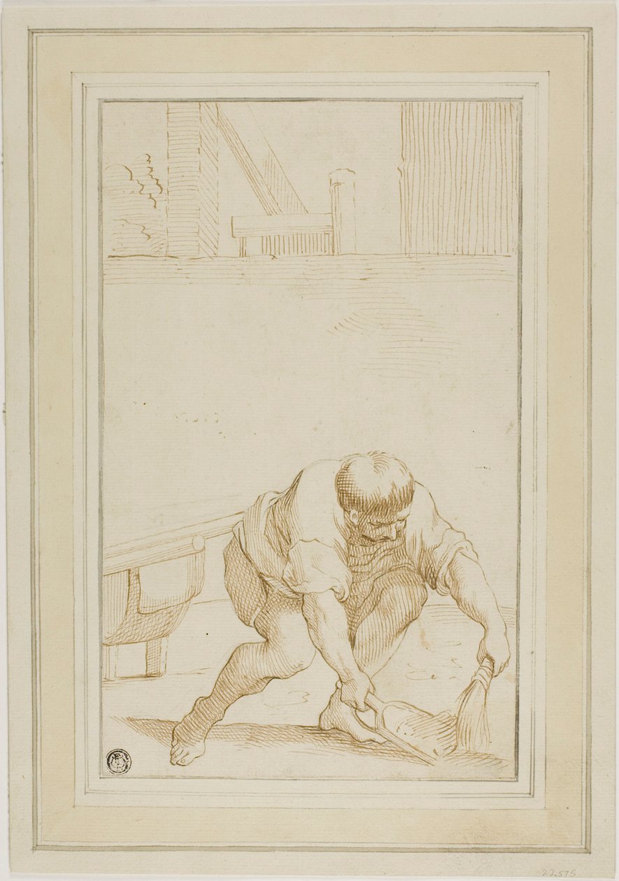 Manure Collector by Annibale Carracci