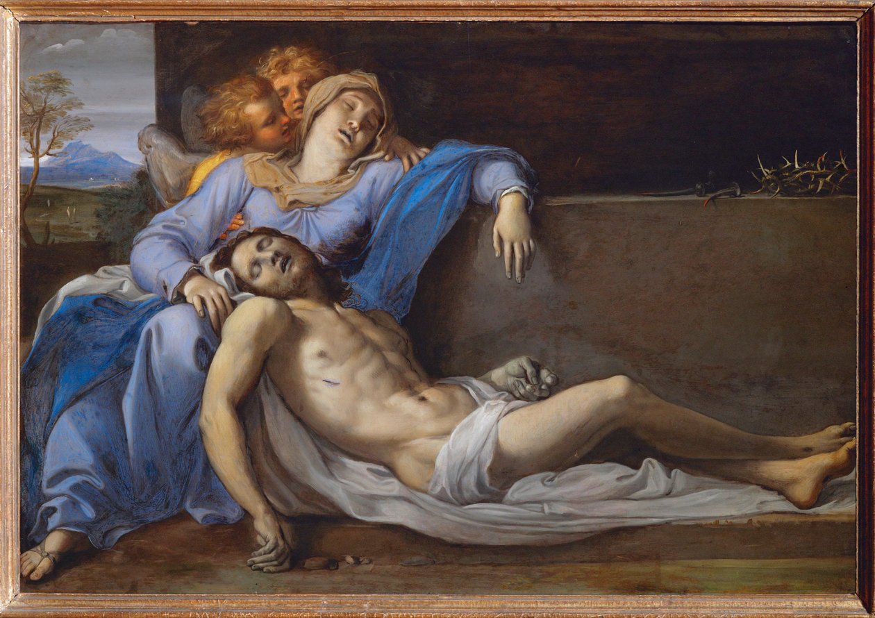 Pieta by Annibale Carracci
