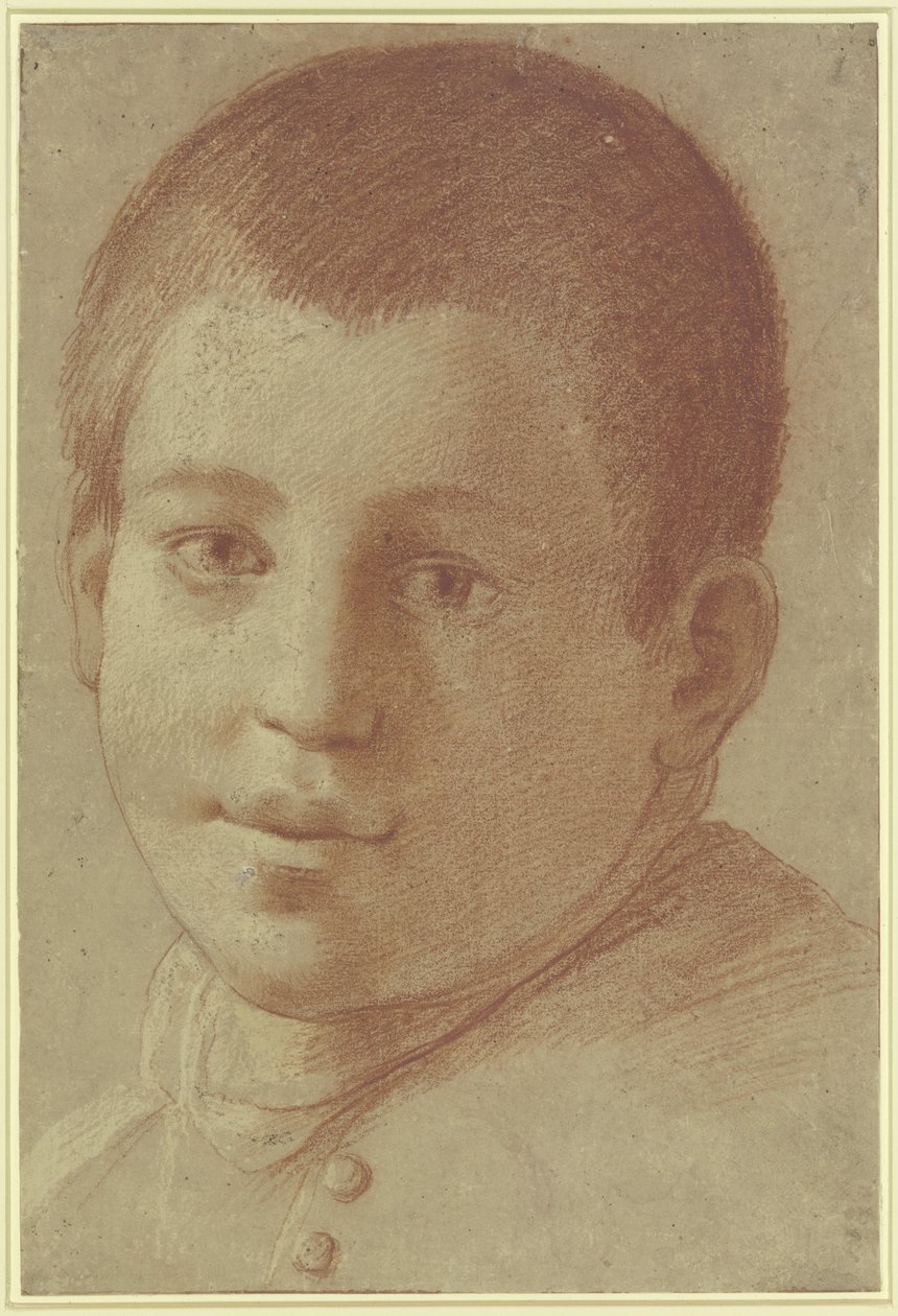 Portrait of a boy by Annibale Carracci