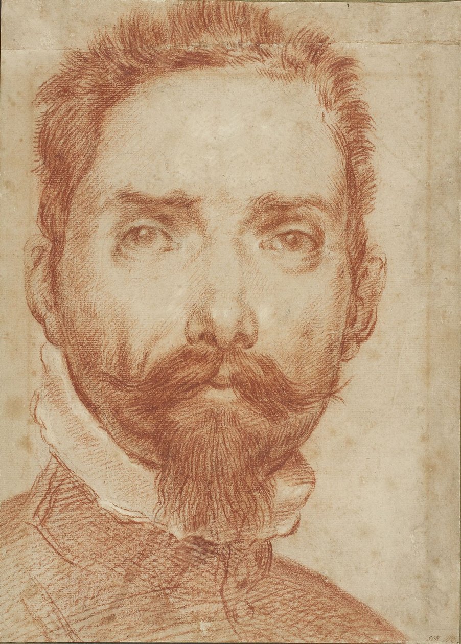 Portrait of the Lute Player Giulio Mascheroni by Annibale Carracci
