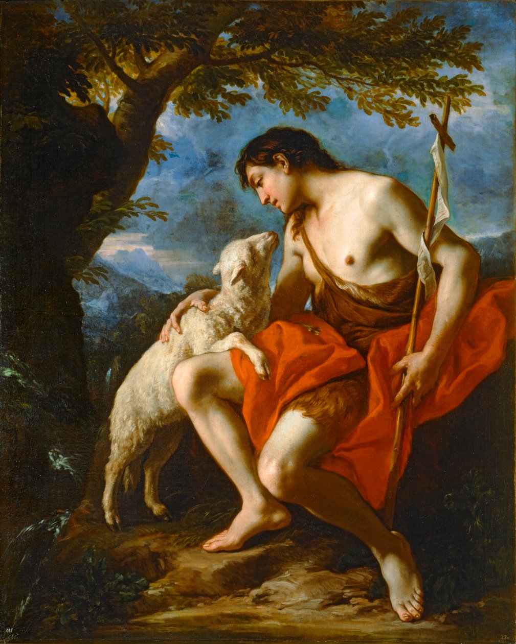 Saint John Baptist by Annibale Carracci
