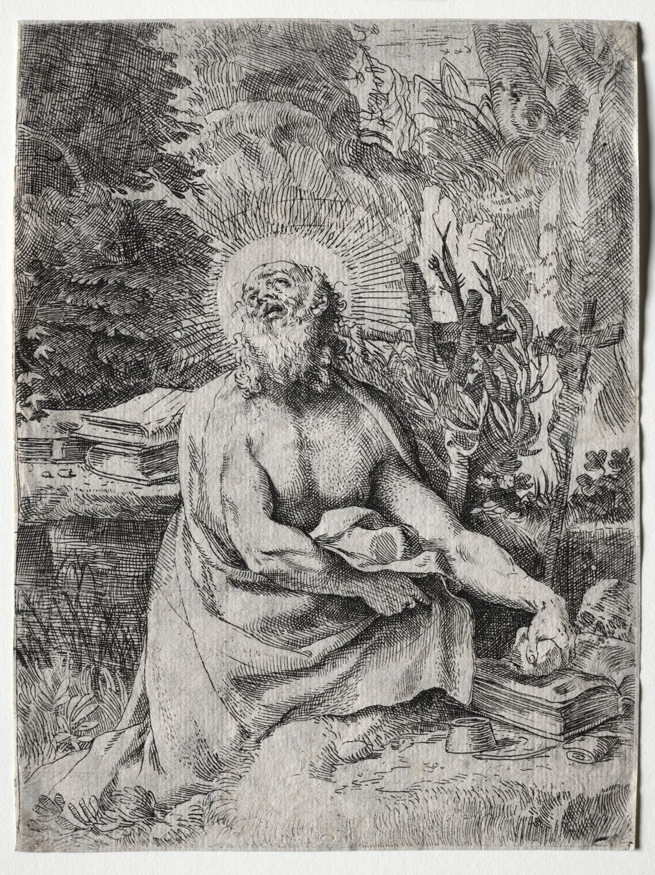 St. Jerome, c. 1591 by Annibale Carracci