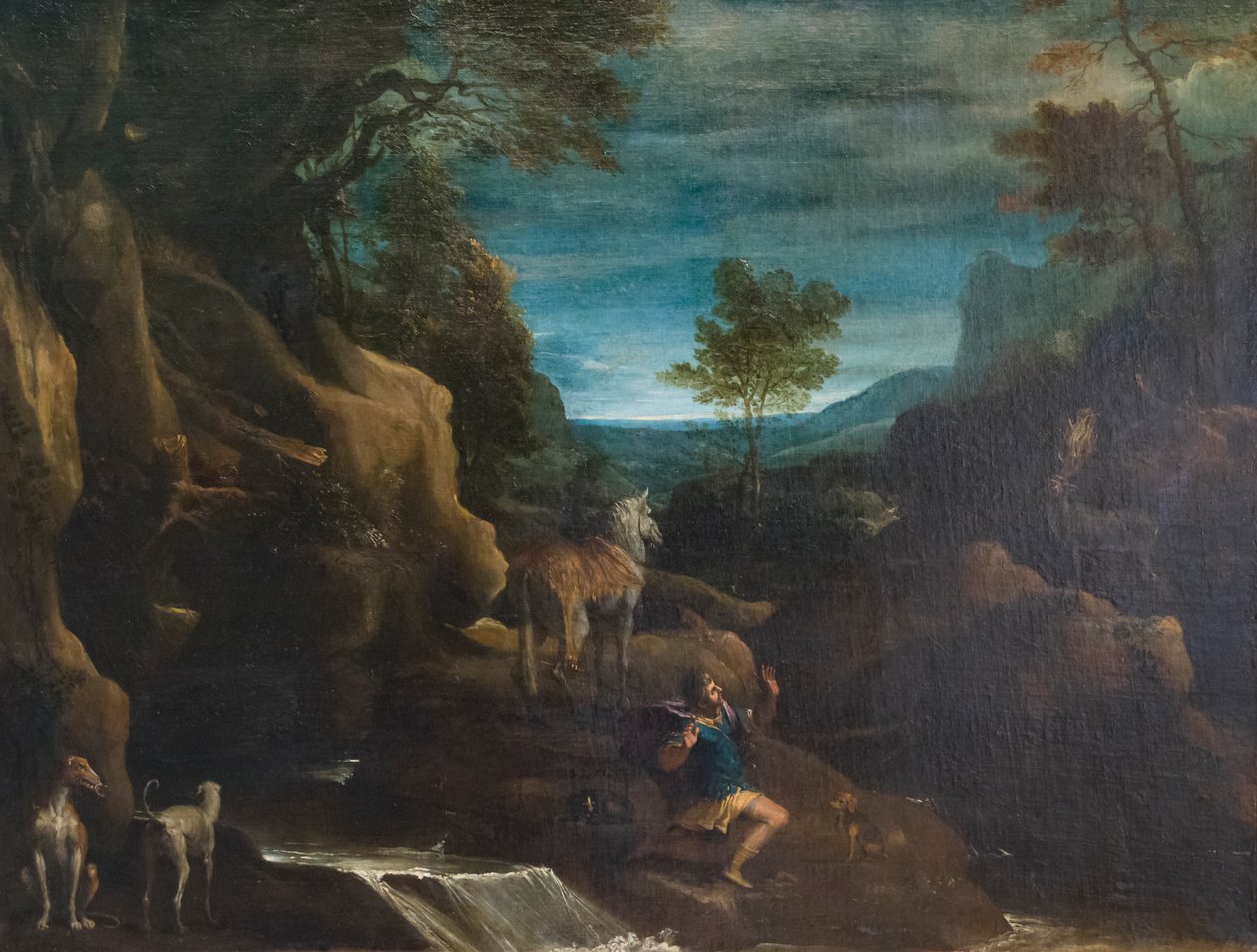 The Vision of Saint Eustace by Annibale Carracci