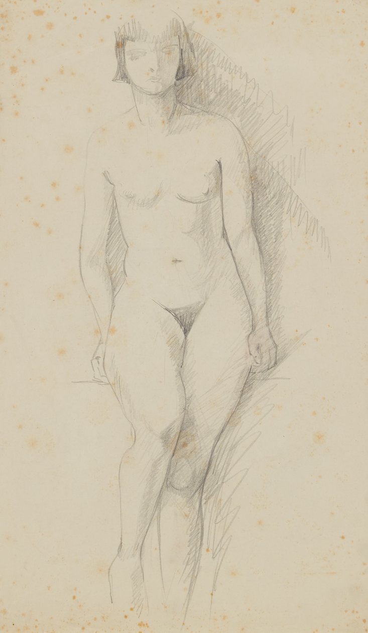 Female Nude by Anny Dollschein