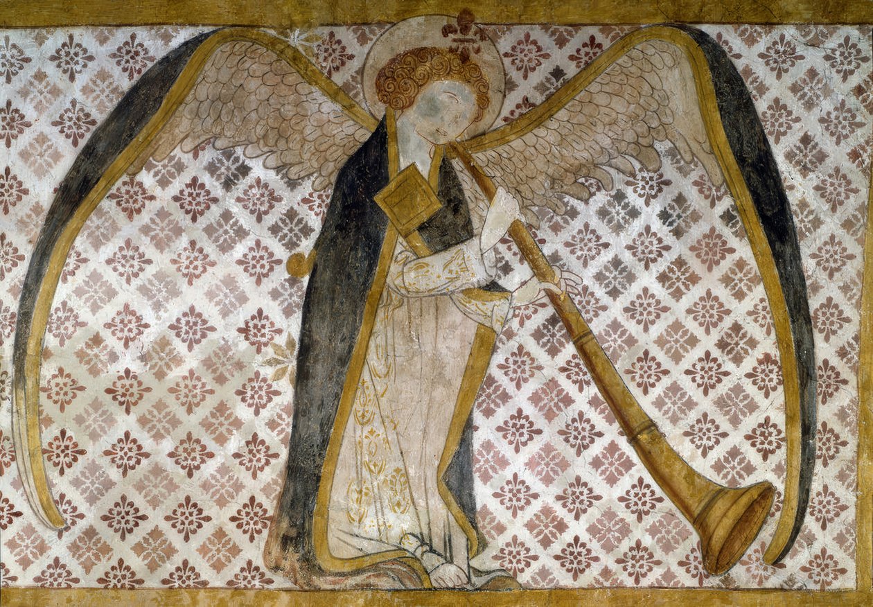 Trumpet Angel by Anonym