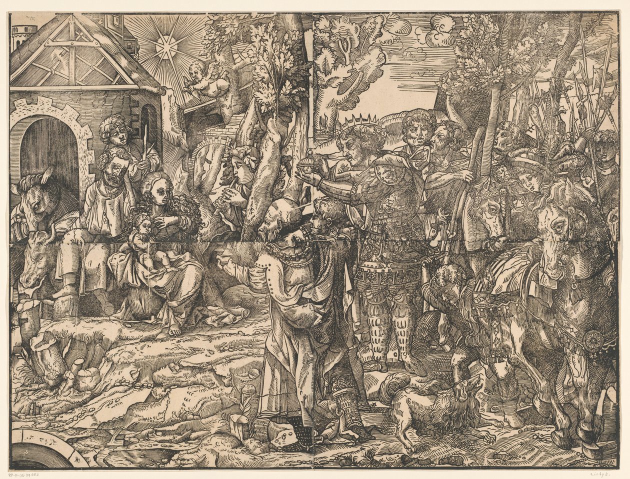 Adoration of the Magi by Anonymous
