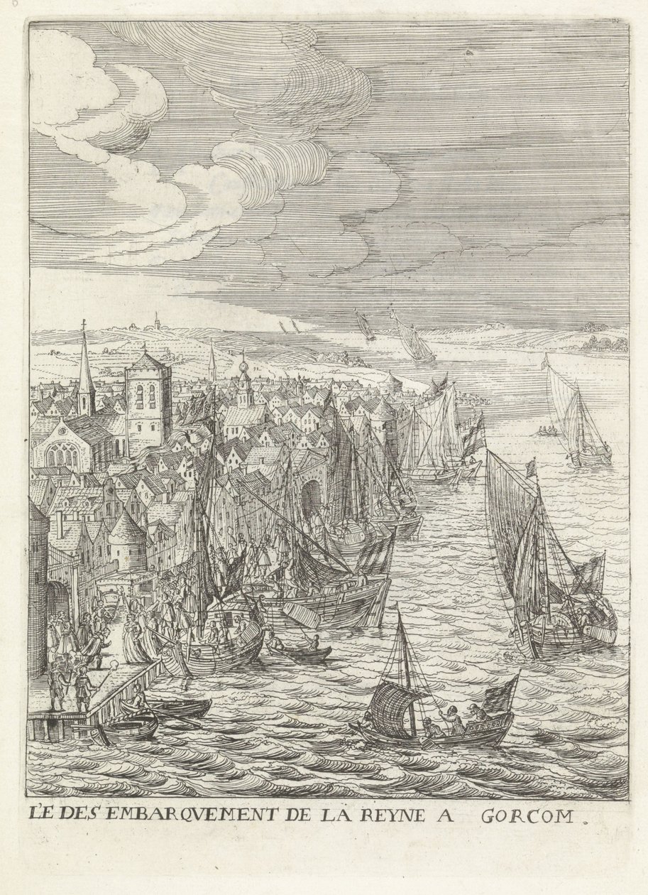 Arrival of Maria de