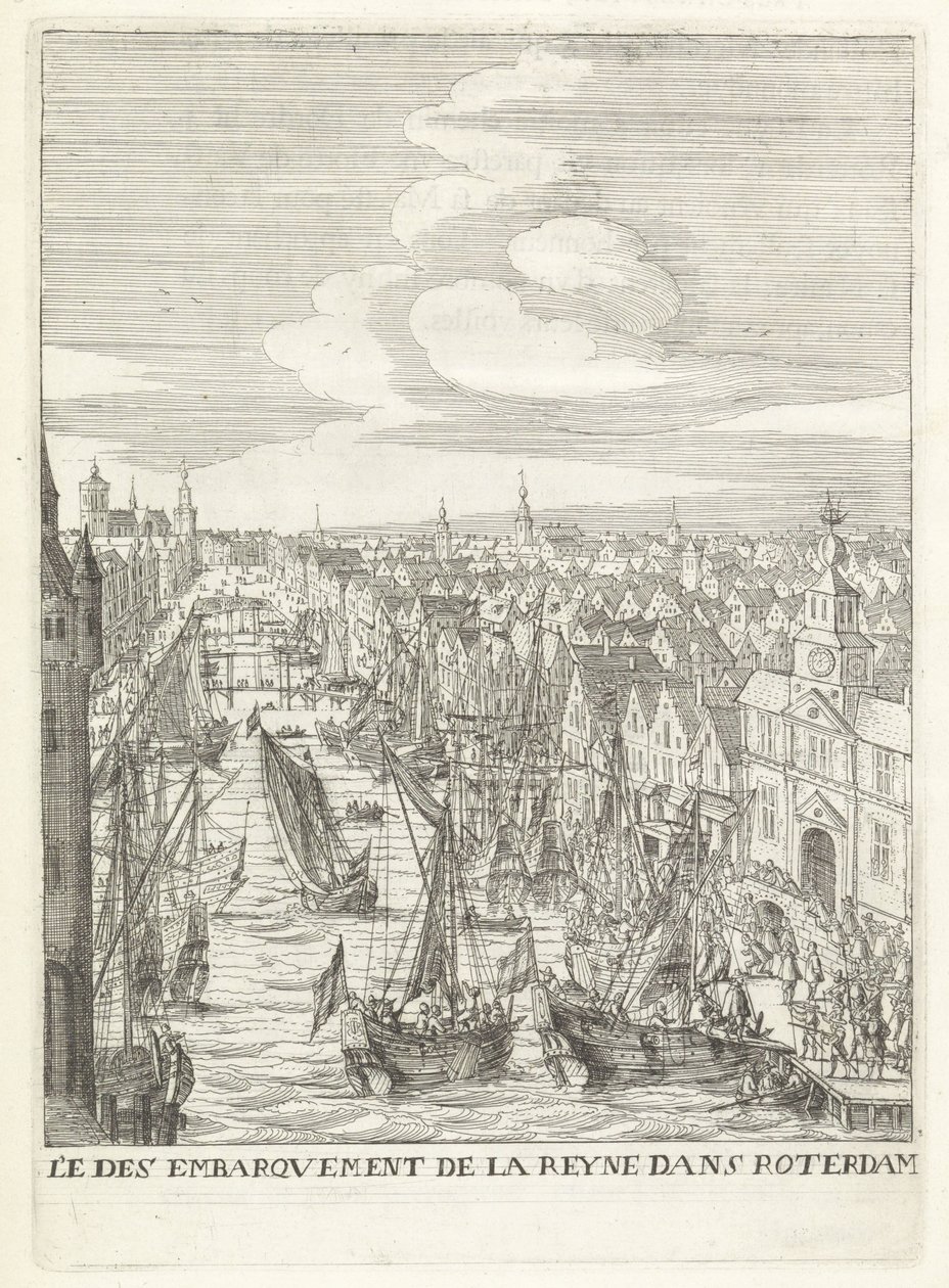 Arrival of Maria de