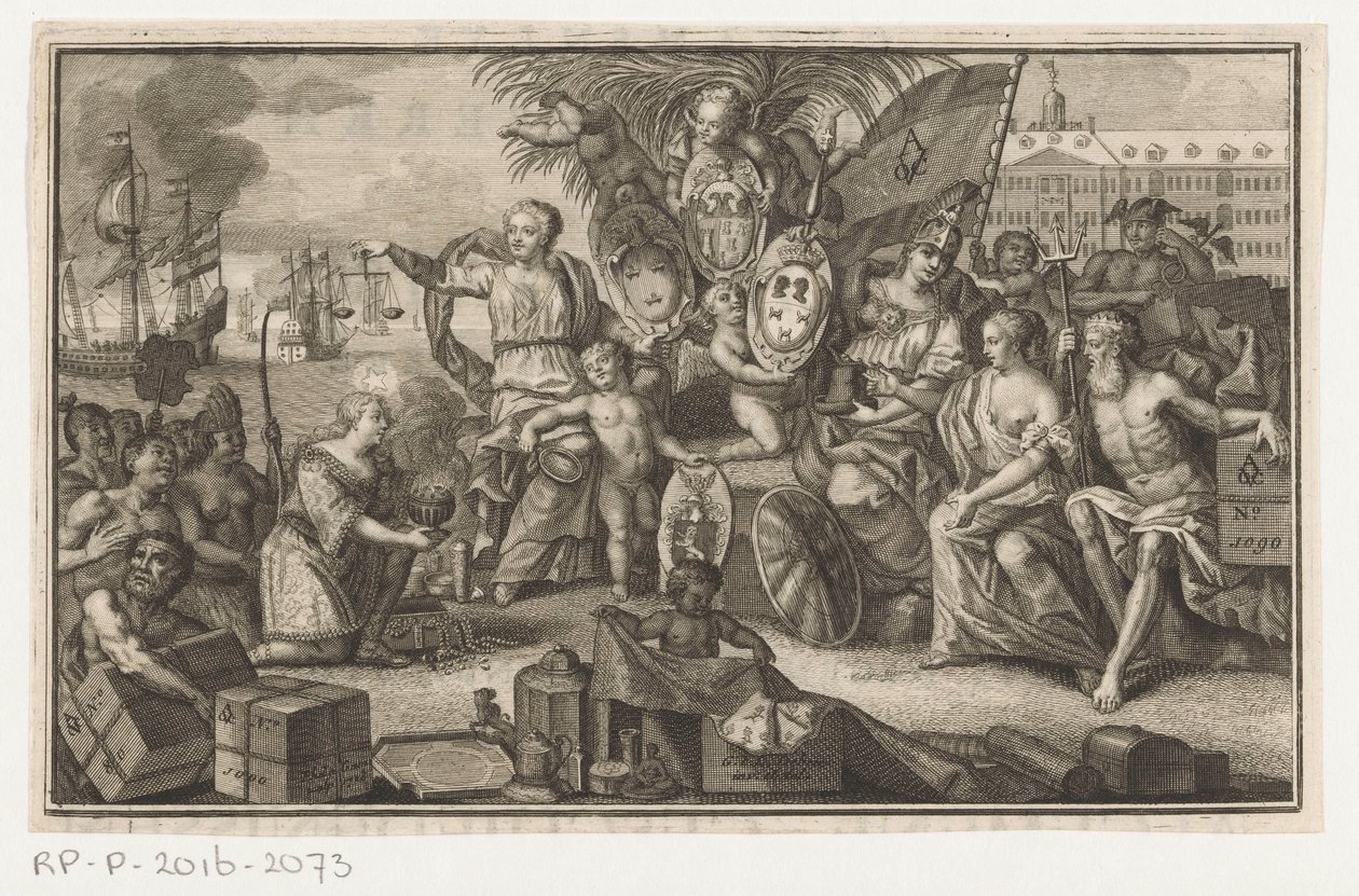 Allegory of the Dutch East India Company by Anonymous
