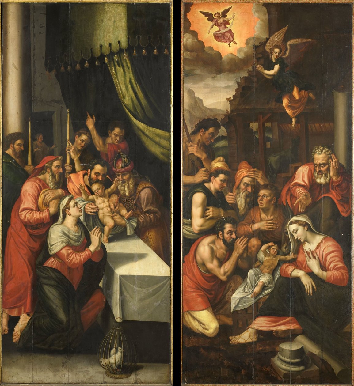 Altarpiece Wing with the Circumcision by Anonymous
