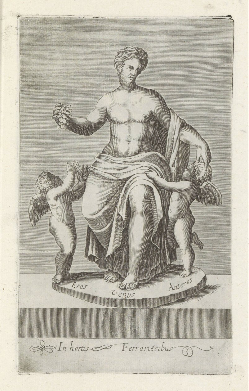 Sculpture Group with Venus between Eros and Anteros by Anonymous
