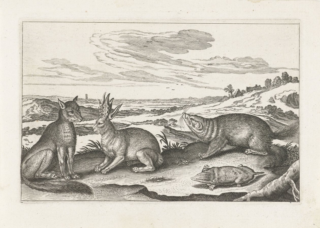 Forest Animals by Anonymous
