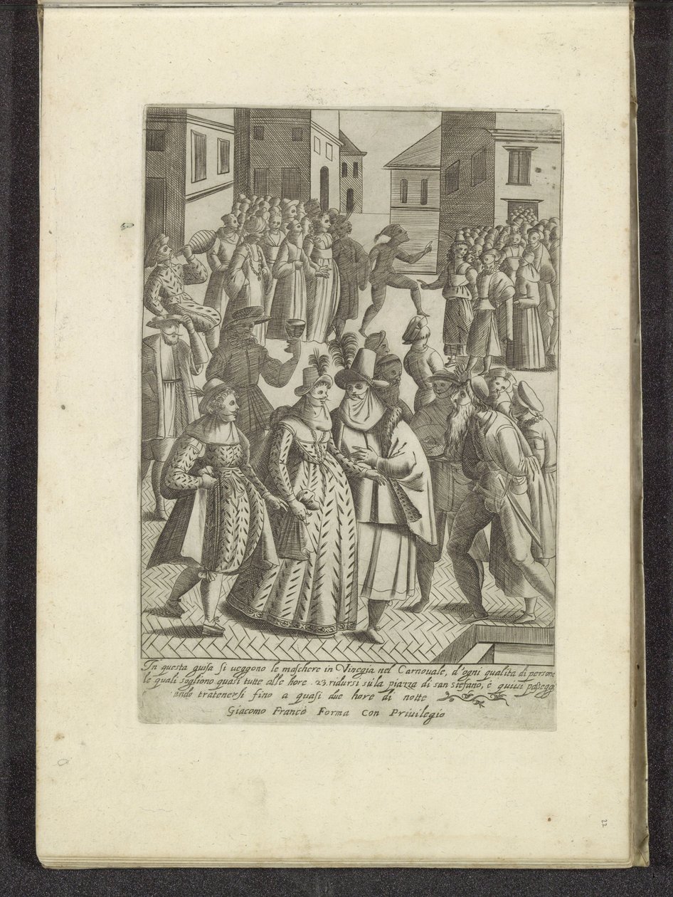 Carnival in Venice by Anonymous