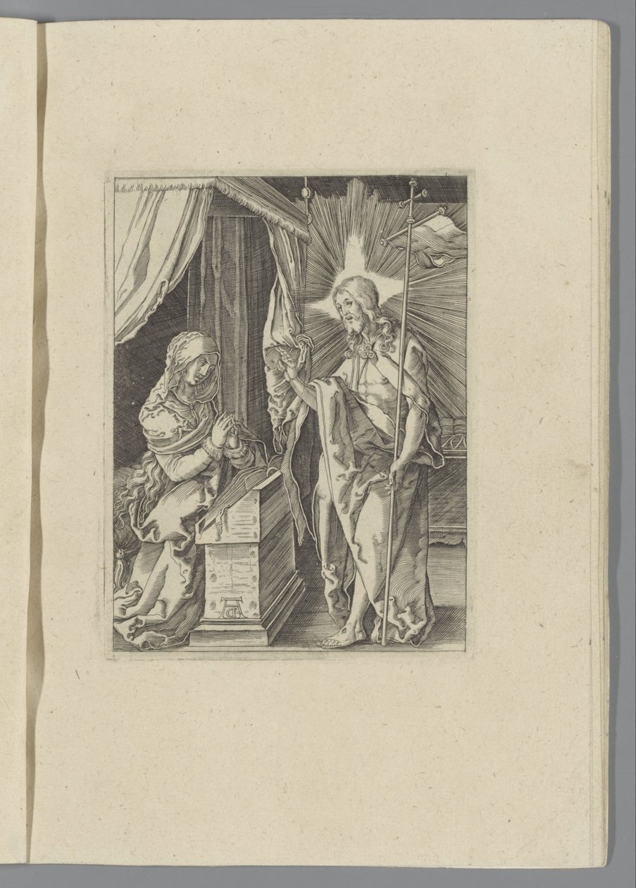 Christ Appears to His Mother (The Small Passion) by Anonymous
