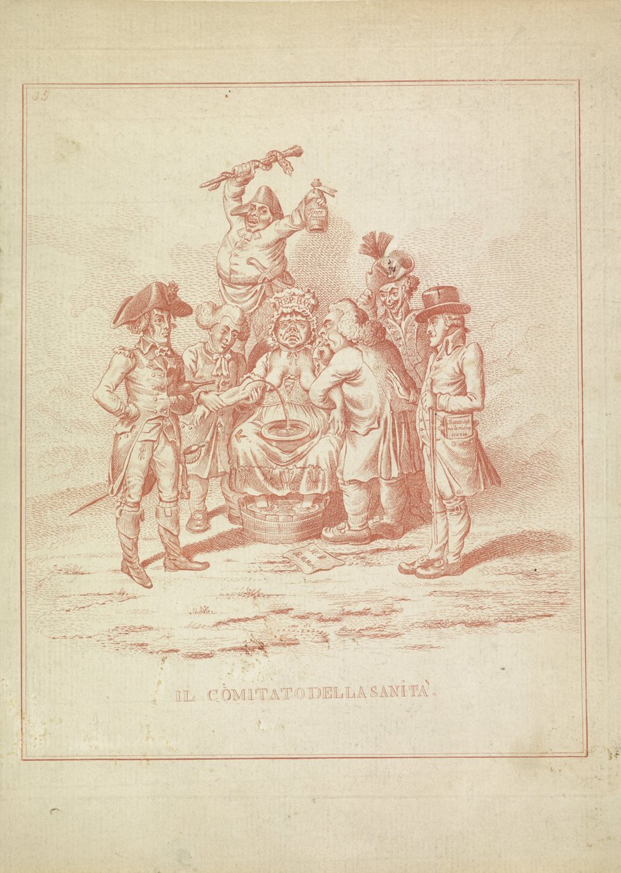 Committee of Health, 1795 by Anonymous