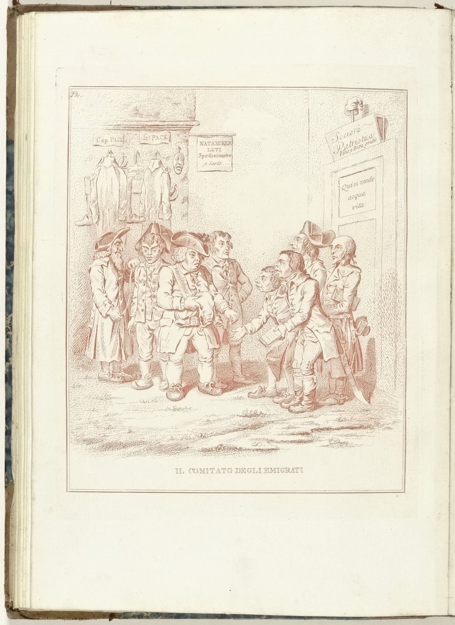 Committee for Emigrants, 1795 by Anonymous