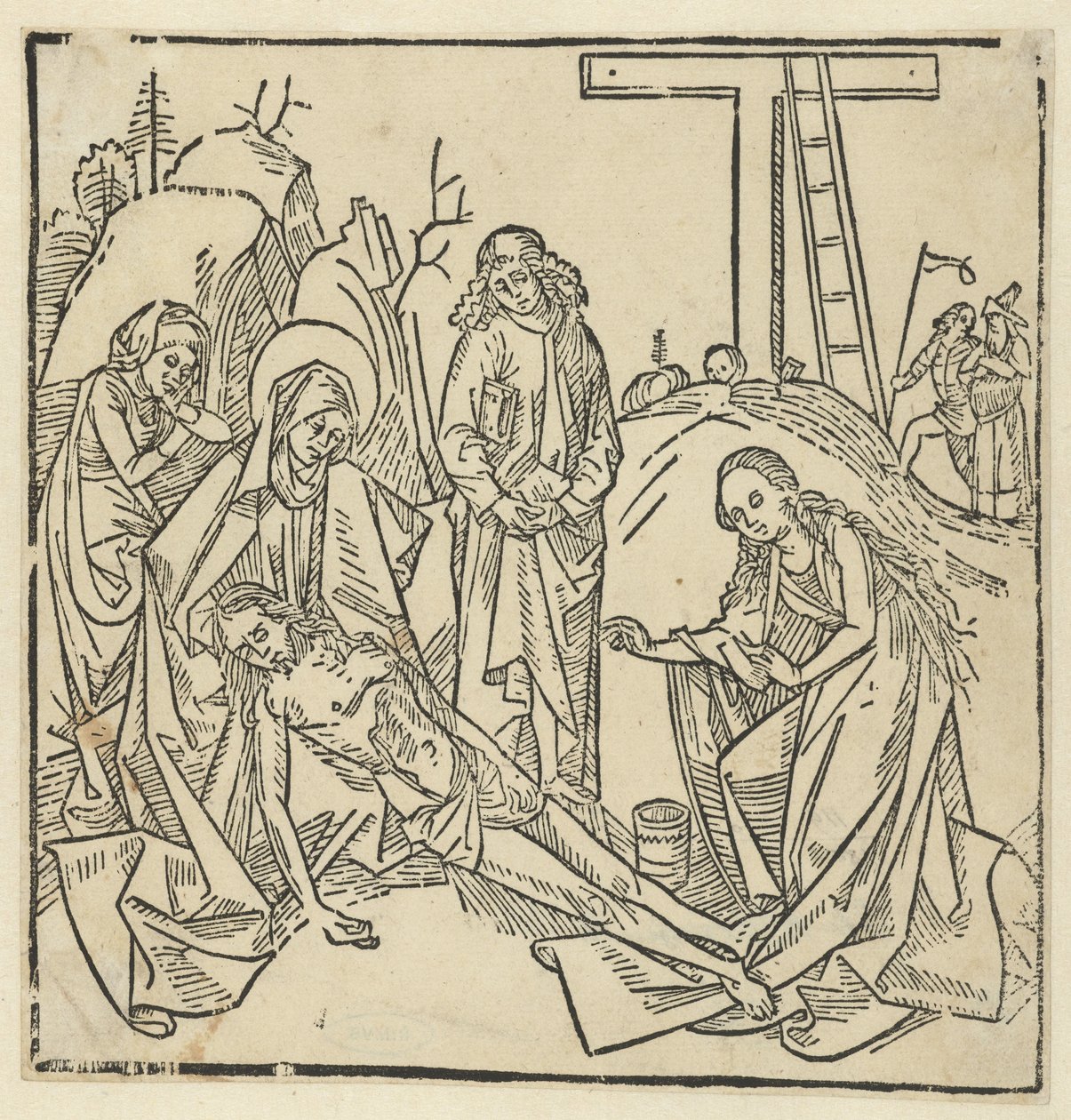 The Lamentation of Christ by Anonymous
