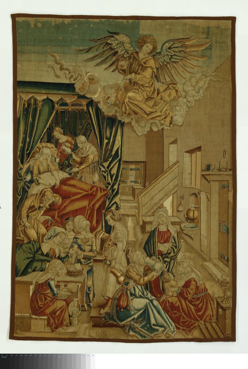 The Birth of the Virgin Mary by Anonymous