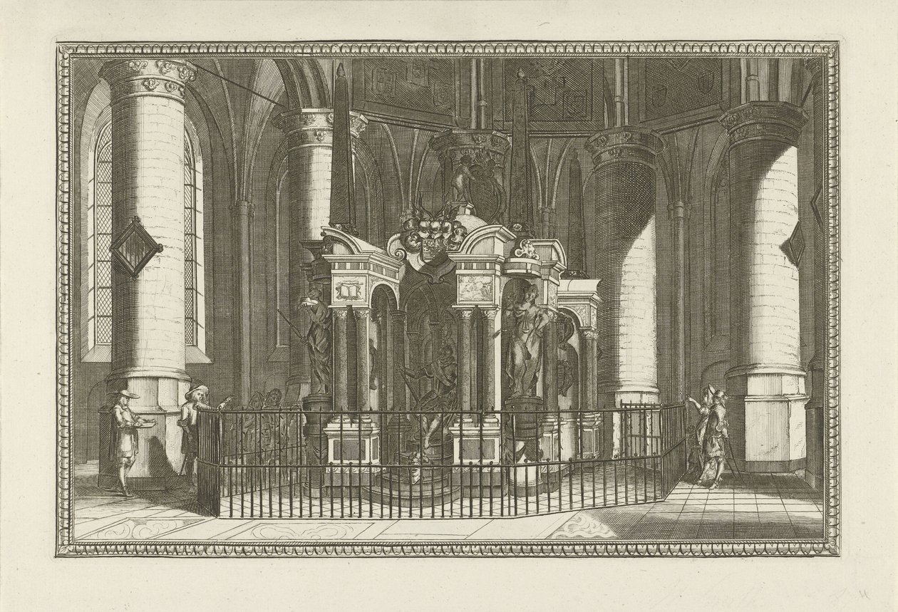 The Tomb of William of Orange, 1623 by Anonymous