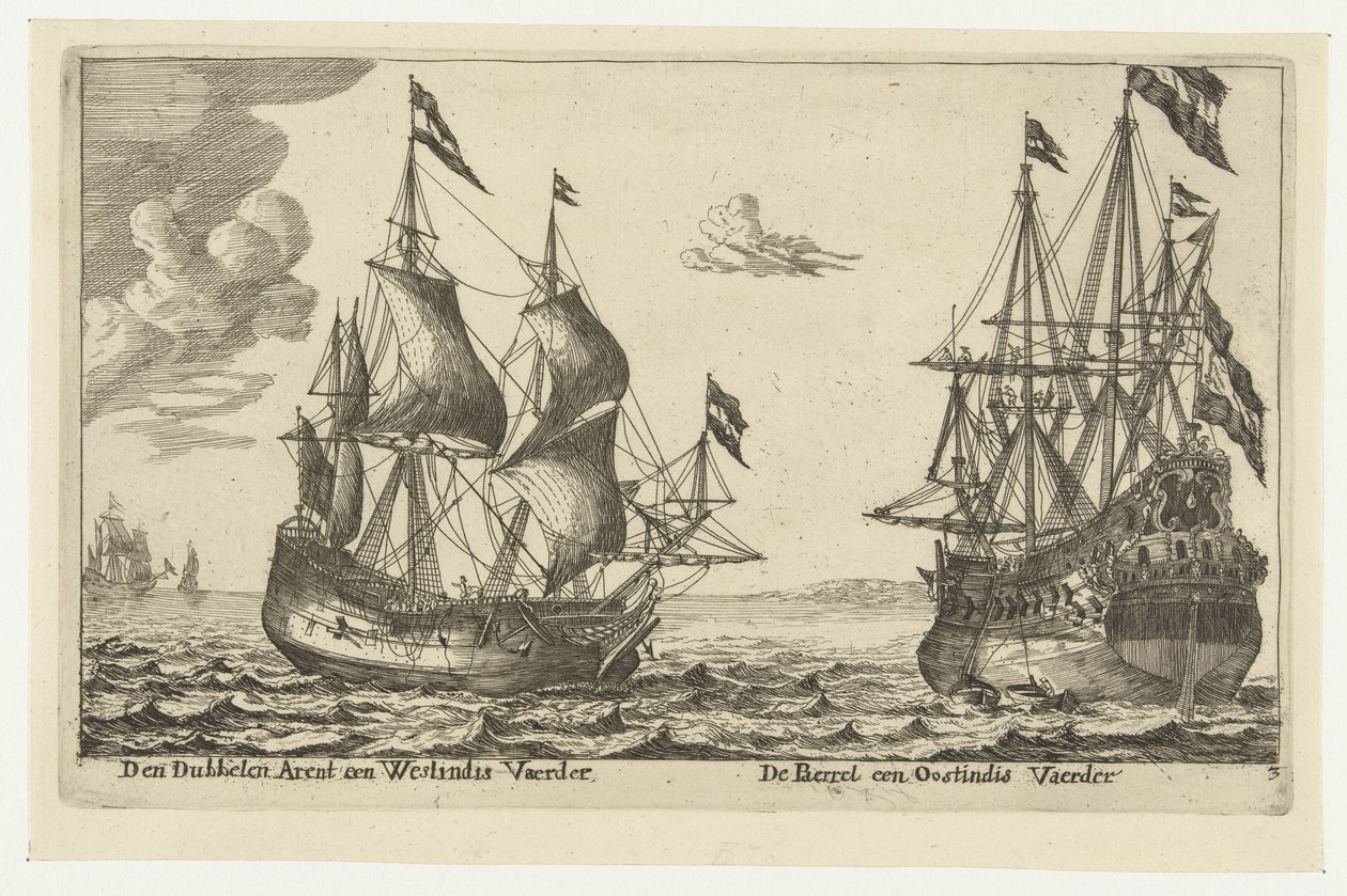 The Ships The Pearl and The Double Eagle by Anonymous