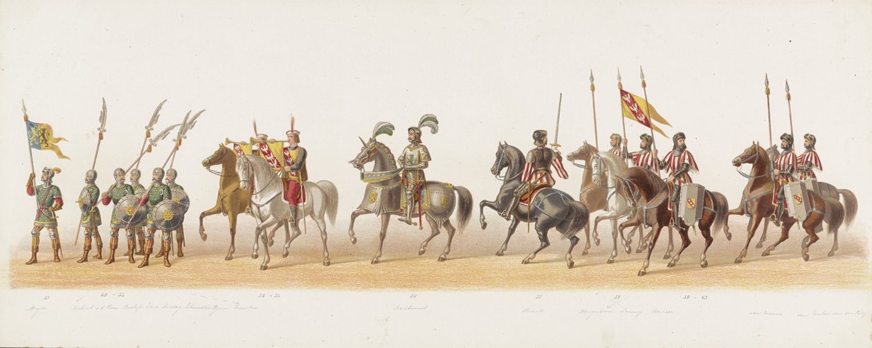 Delft Parade of 1873 (Fourth Plate) by Anonymous
