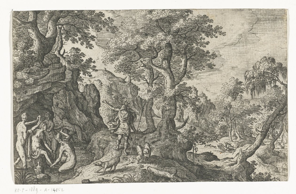 Diana and Actaeon by Anonymous