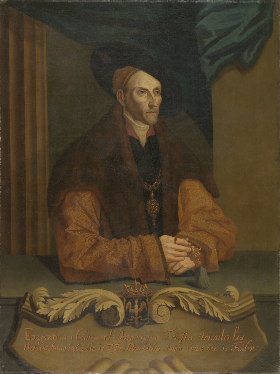 Edzard I (1462-1528), Count of East Friesland by Anonymous