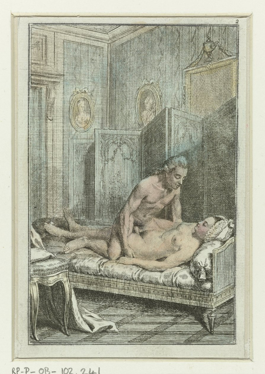 Erotic Series with Couples in Bed by Anonymous