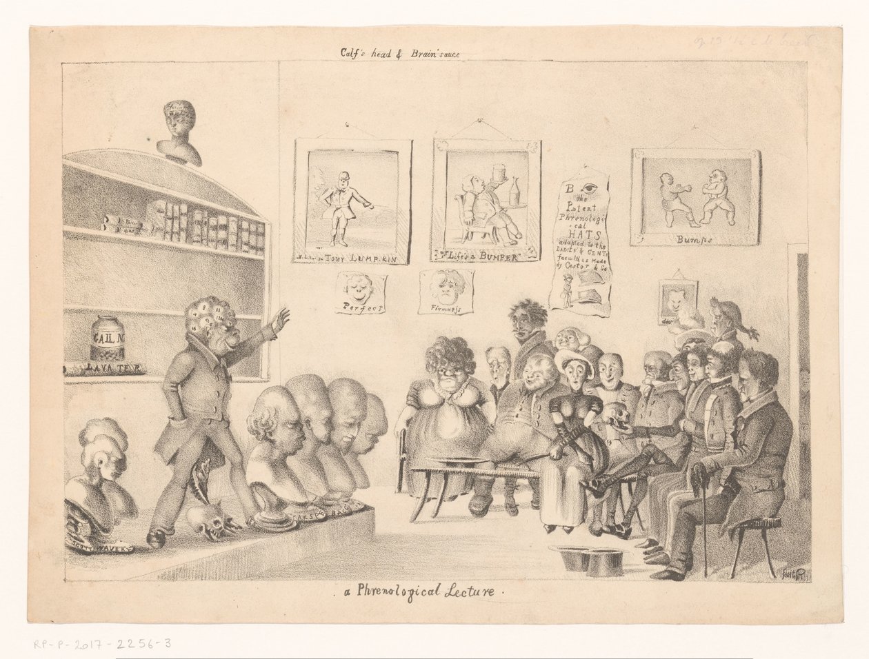 Phrenological Lecture by Anonymous