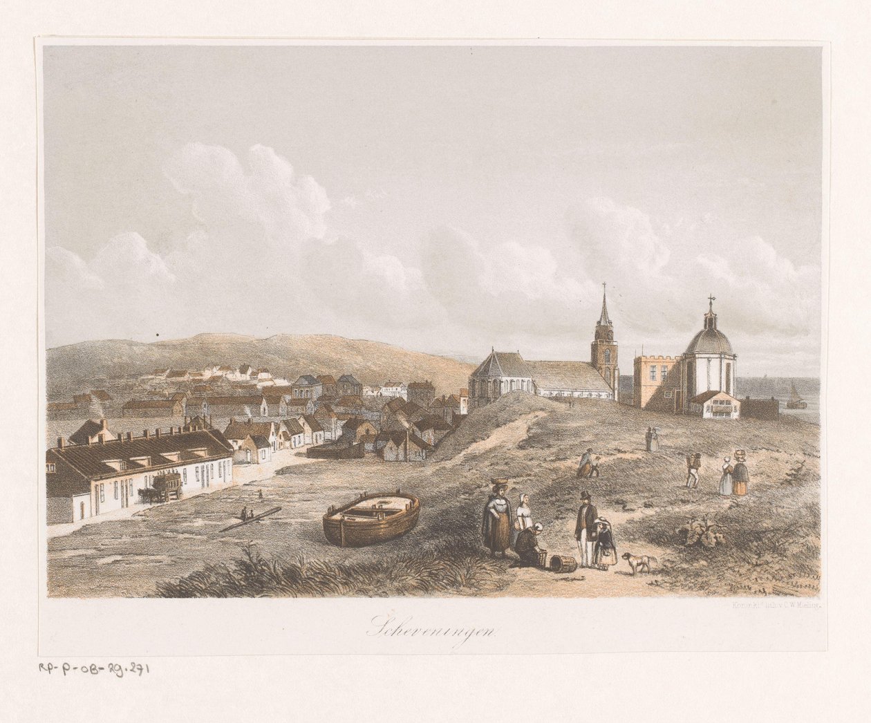 View of Scheveningen by Anonymous