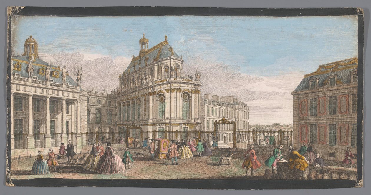 View of the Chapel of the Palace of Versailles by Anonymous