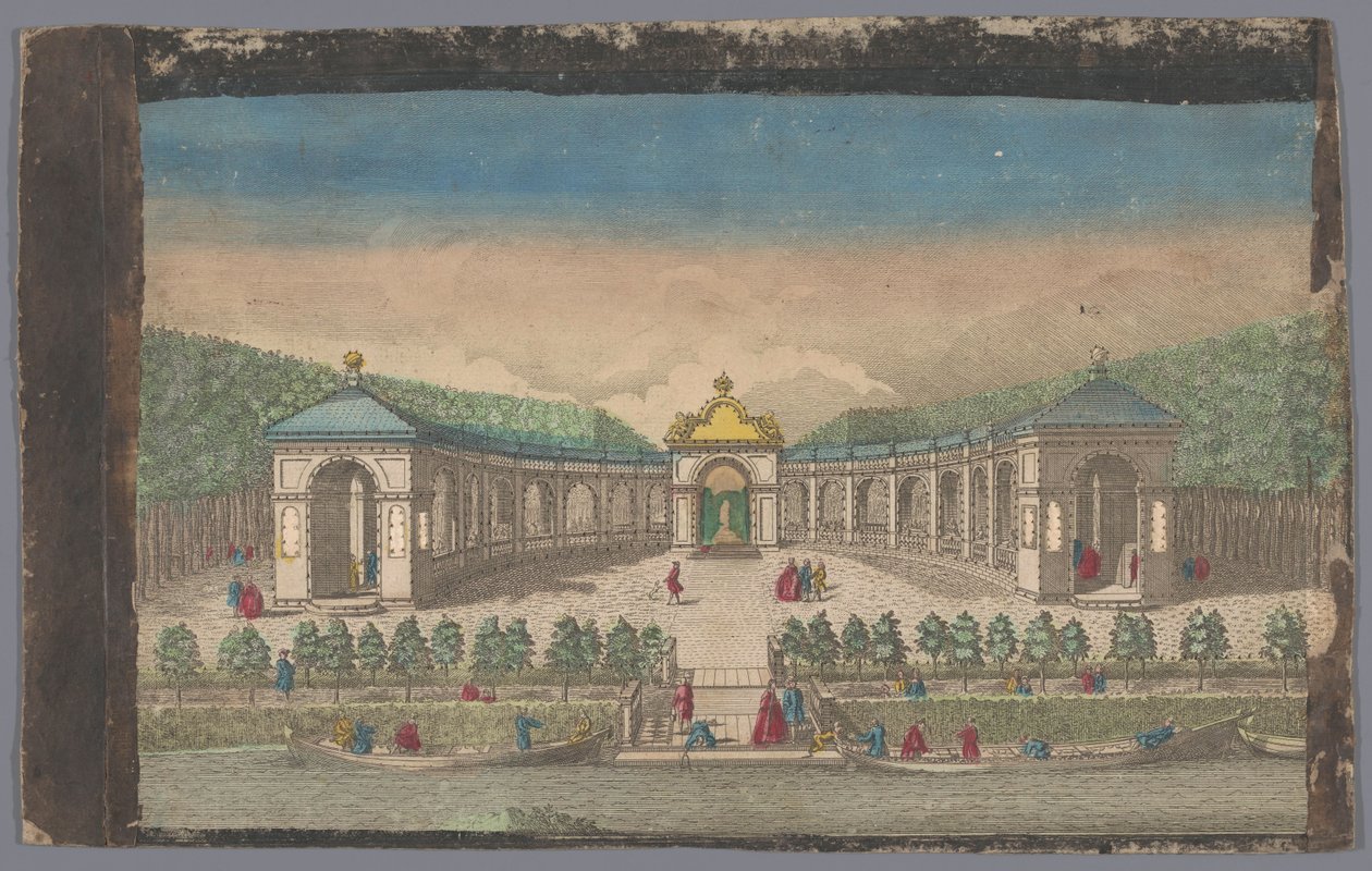 View of an Amphitheater on Kamenoi-Ostrow Island in the Neva River by Anonymous