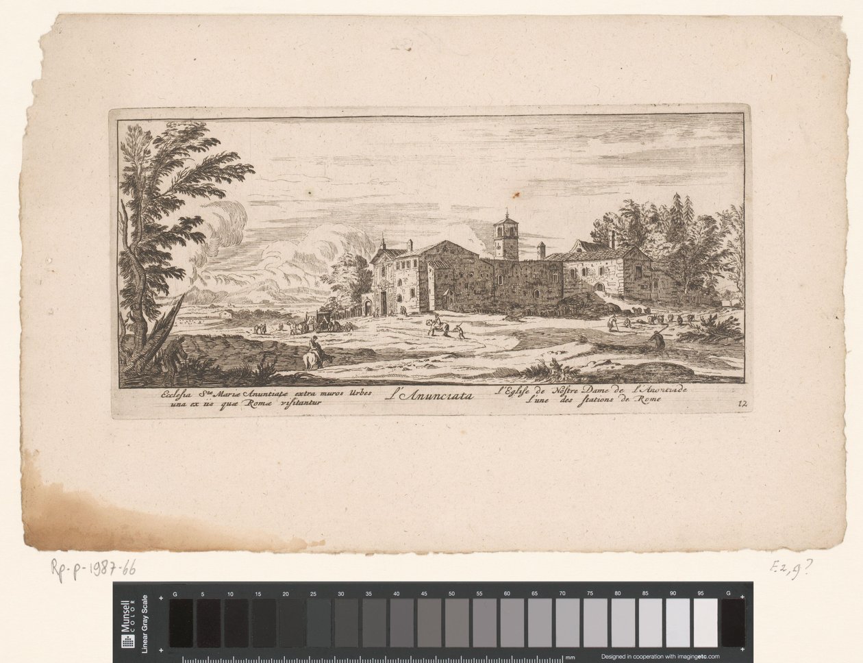View of a Church in Rome by Anonymous